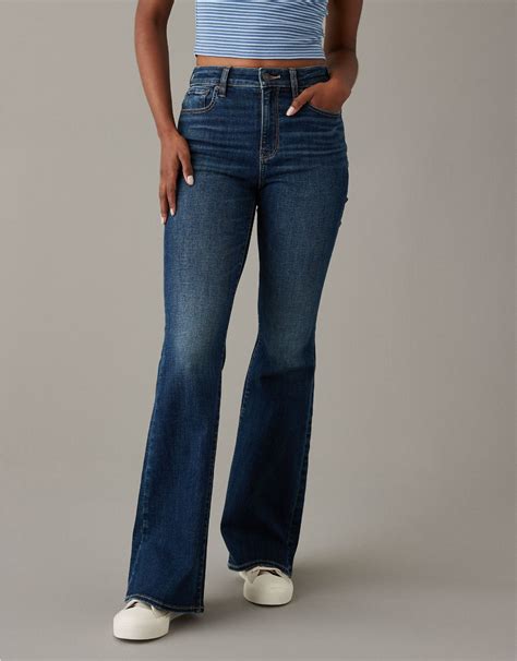 super high waisted flare jeans.